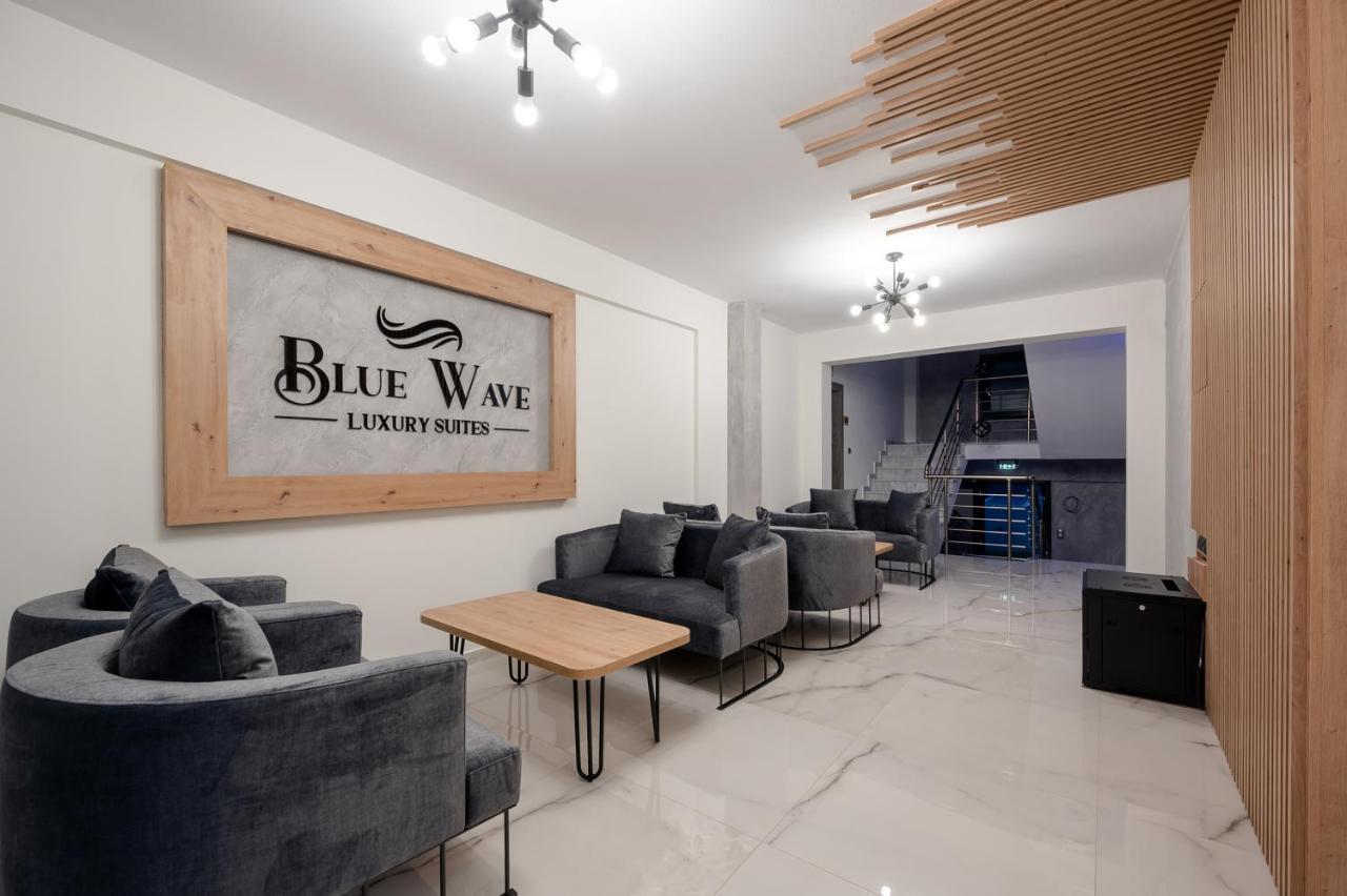 Blue Wave Luxury Suites Nea Iraklitsa Kültér fotó