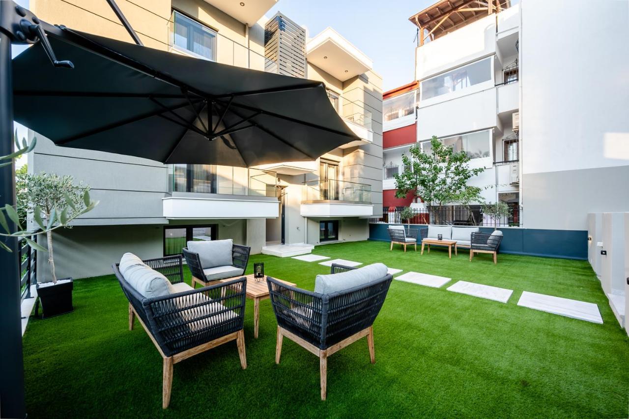 Blue Wave Luxury Suites Nea Iraklitsa Kültér fotó