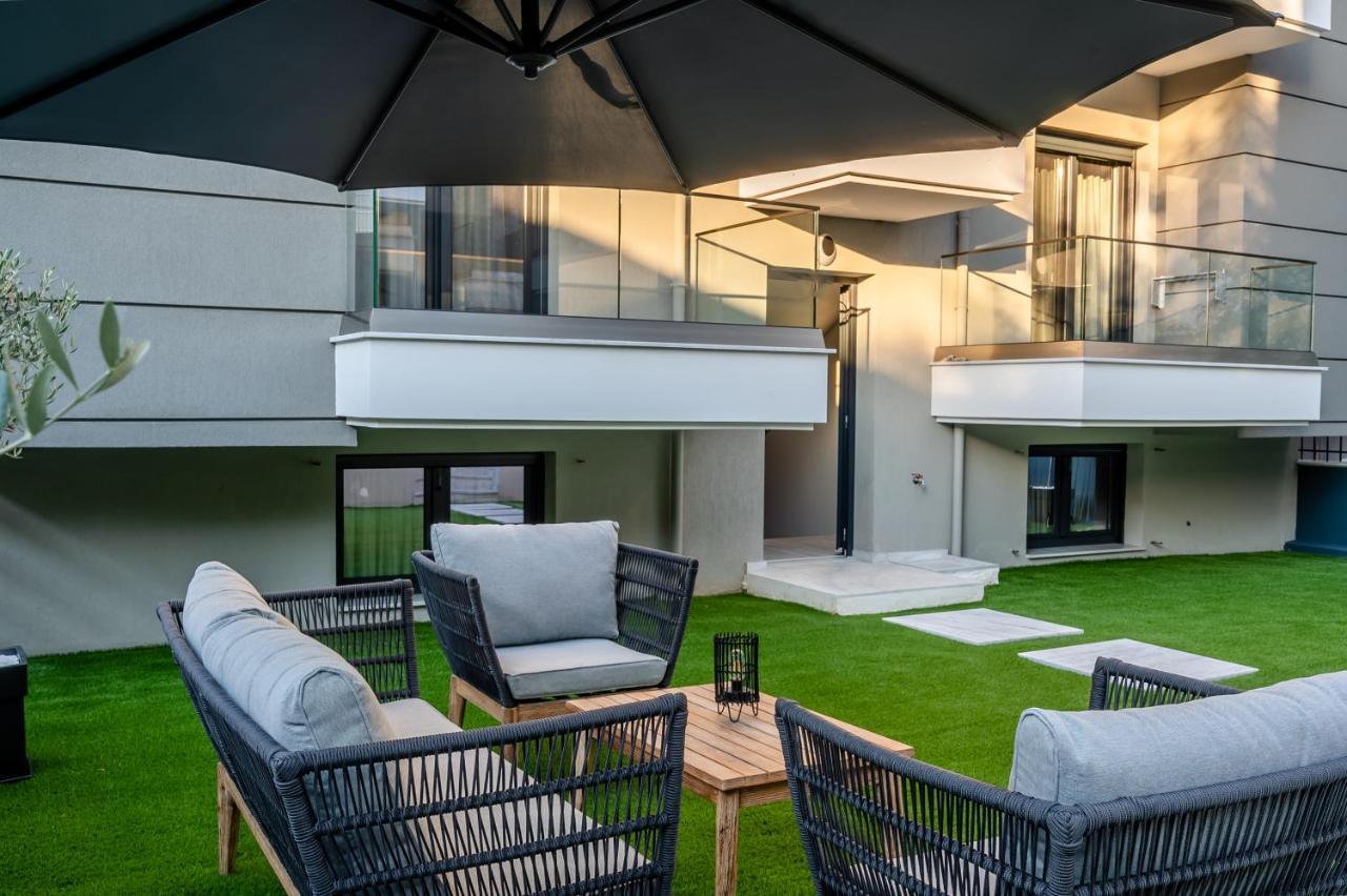 Blue Wave Luxury Suites Nea Iraklitsa Kültér fotó