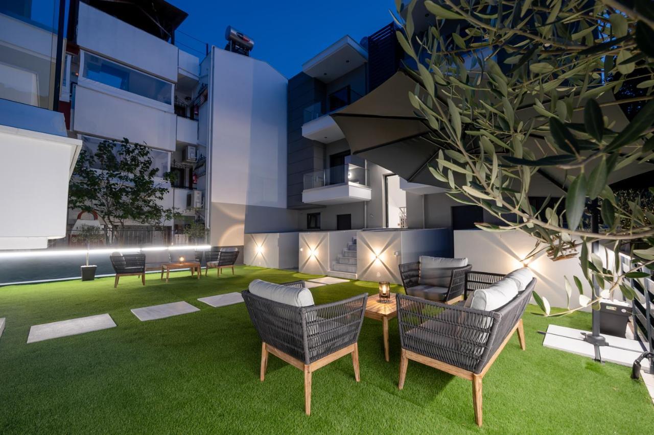 Blue Wave Luxury Suites Nea Iraklitsa Kültér fotó