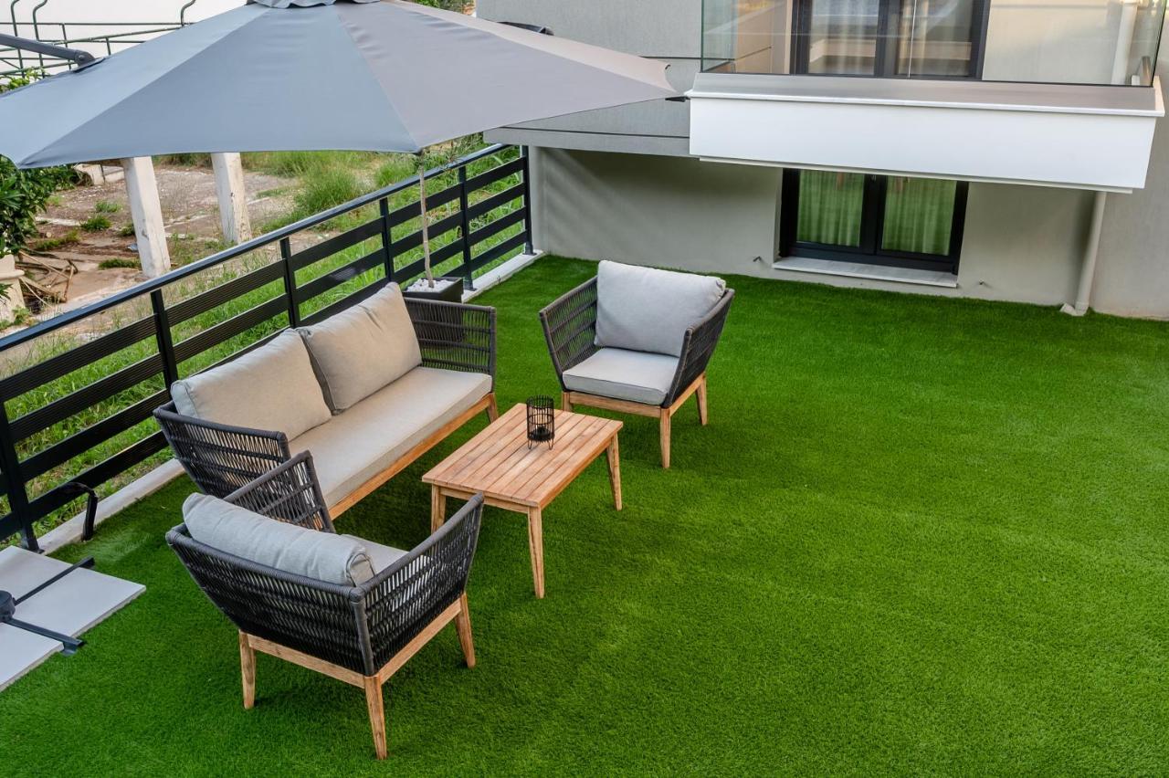 Blue Wave Luxury Suites Nea Iraklitsa Kültér fotó