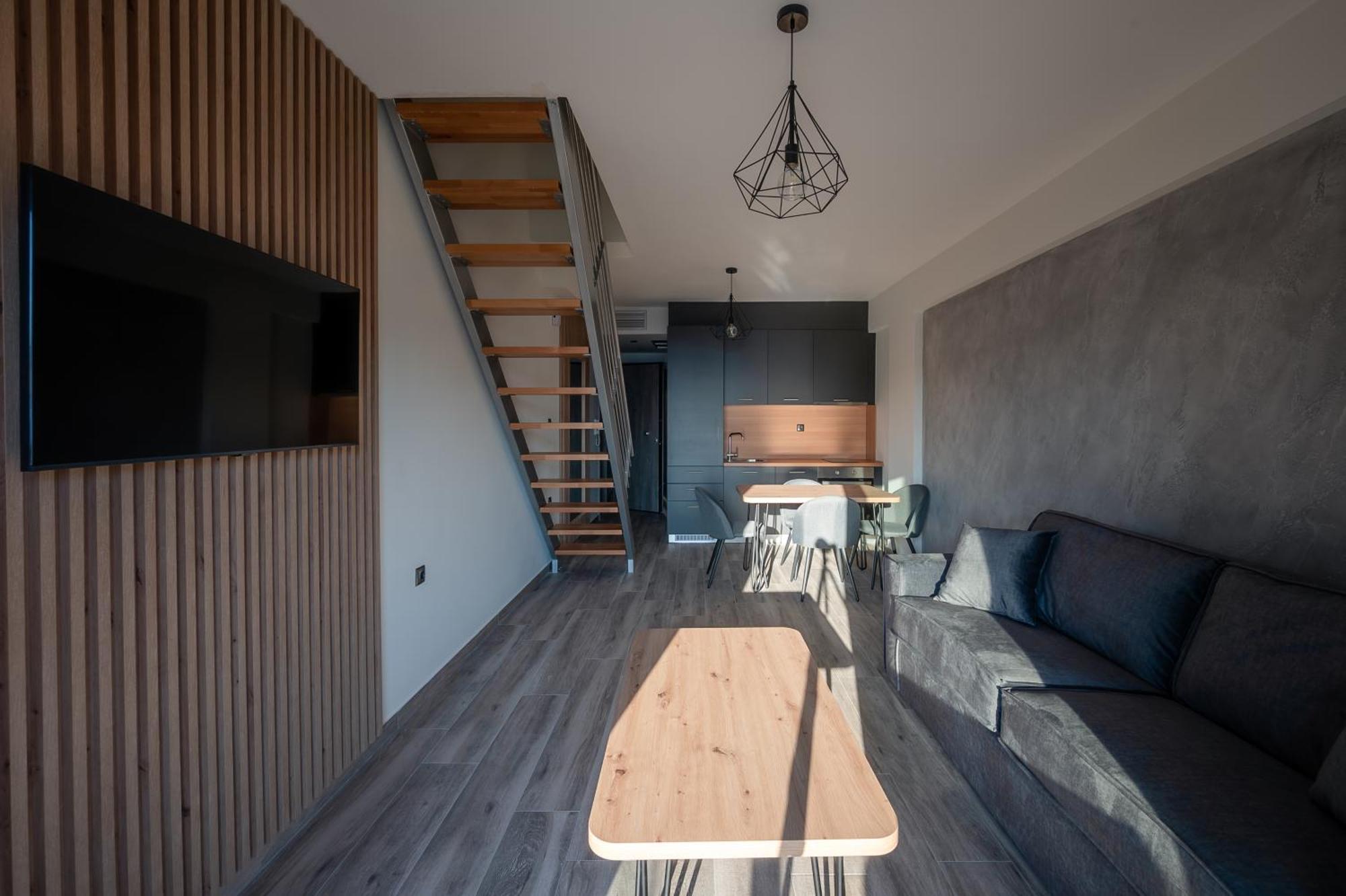 Blue Wave Luxury Suites Nea Iraklitsa Szoba fotó
